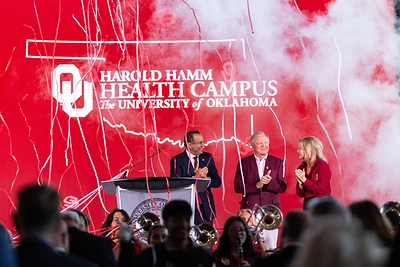 A Game Changer: Harold Hamm Commits Largest Gift in OU History to Lift Health of Oklahoma, Name Health Campus