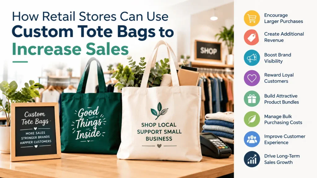 Retail Stores Can Use Custom Tote Bags