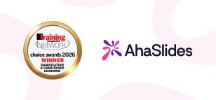 AhaSlides wins 2026 Training Magazine Network Choice Award for Gamification & Game-Based Learning