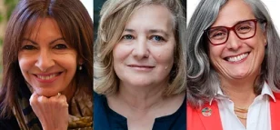 Anne Hidalgo, Anna Minton and Anacláudia Rossbach, headline HOWS Barcelona