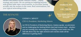 Marketing Maven CEO and Founder, Lindsey Carnett, to Keynote Elevate's Inspiring Women in Business Event