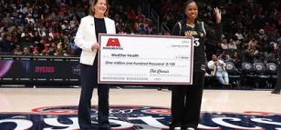 Monumental Sports & Entertainment and MedStar Health Celebrate $1.1 Million Gift to Services Supporting Women, Infants, and Community Pediatrics